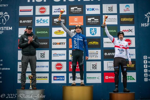 Podium muži elite