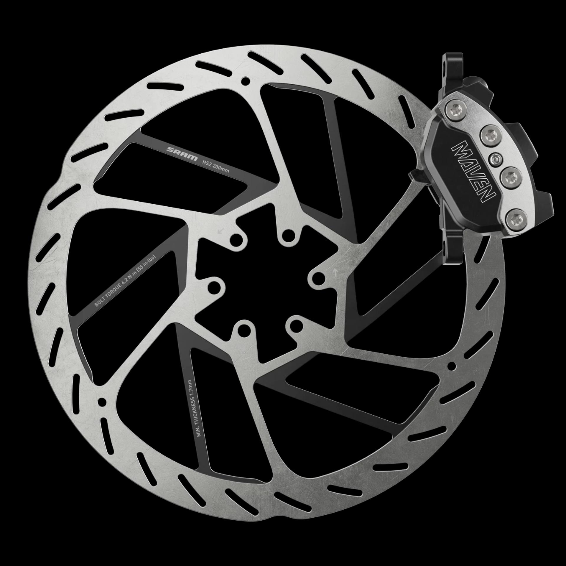 Nové brzdy na trhu - SRAM Maven Ultimate –přesné dávkování síly díky SwingLink